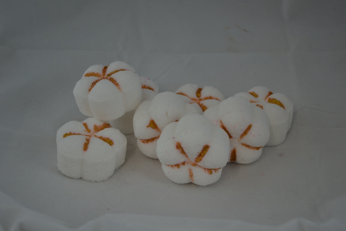 Mini Pamper Gift Shower Bomb Gift Box with 6 Shower Bombs- Vegan - Plastic Free Gift - SLS Free