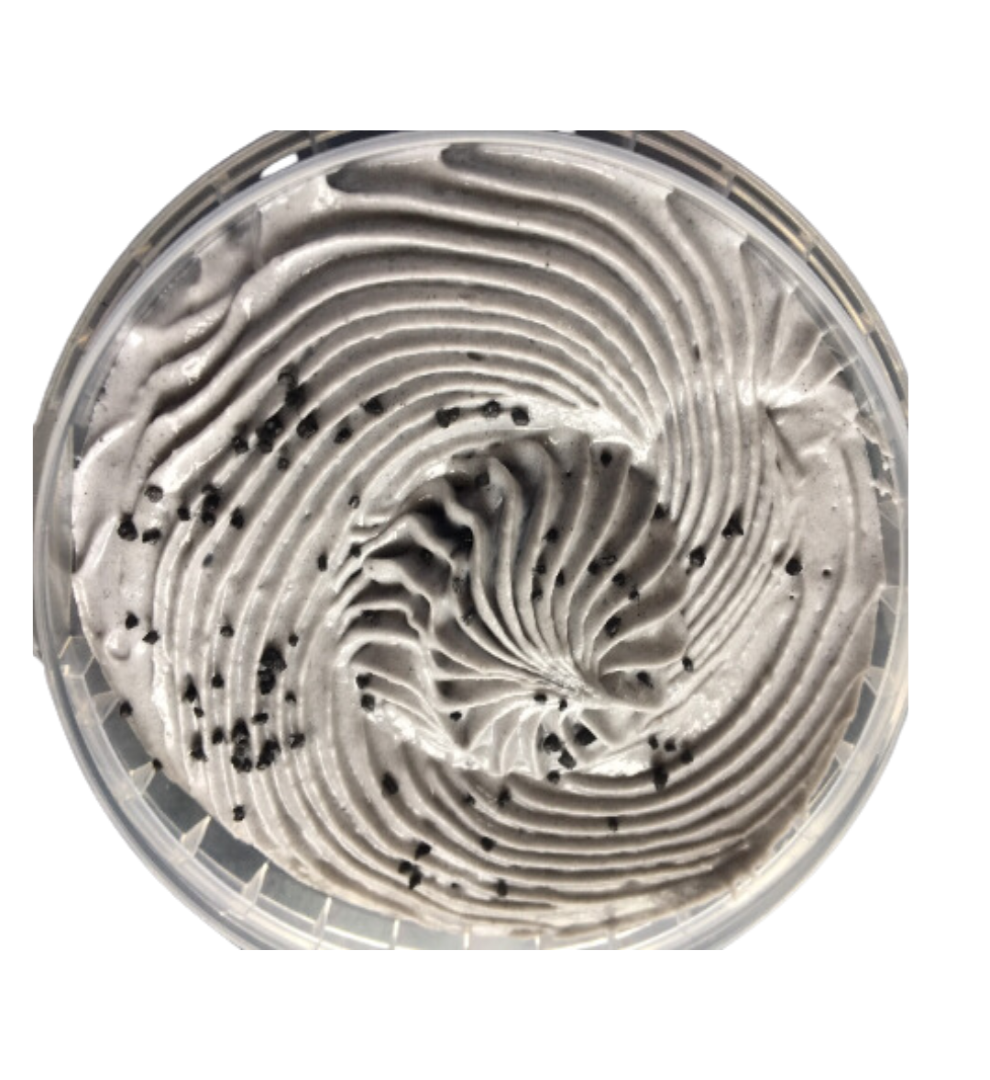 Luxurious Oak Smoke and Embers Shaving Soap with Activated Charcoal, Bentonite Clay and Apricot Kernel Oil