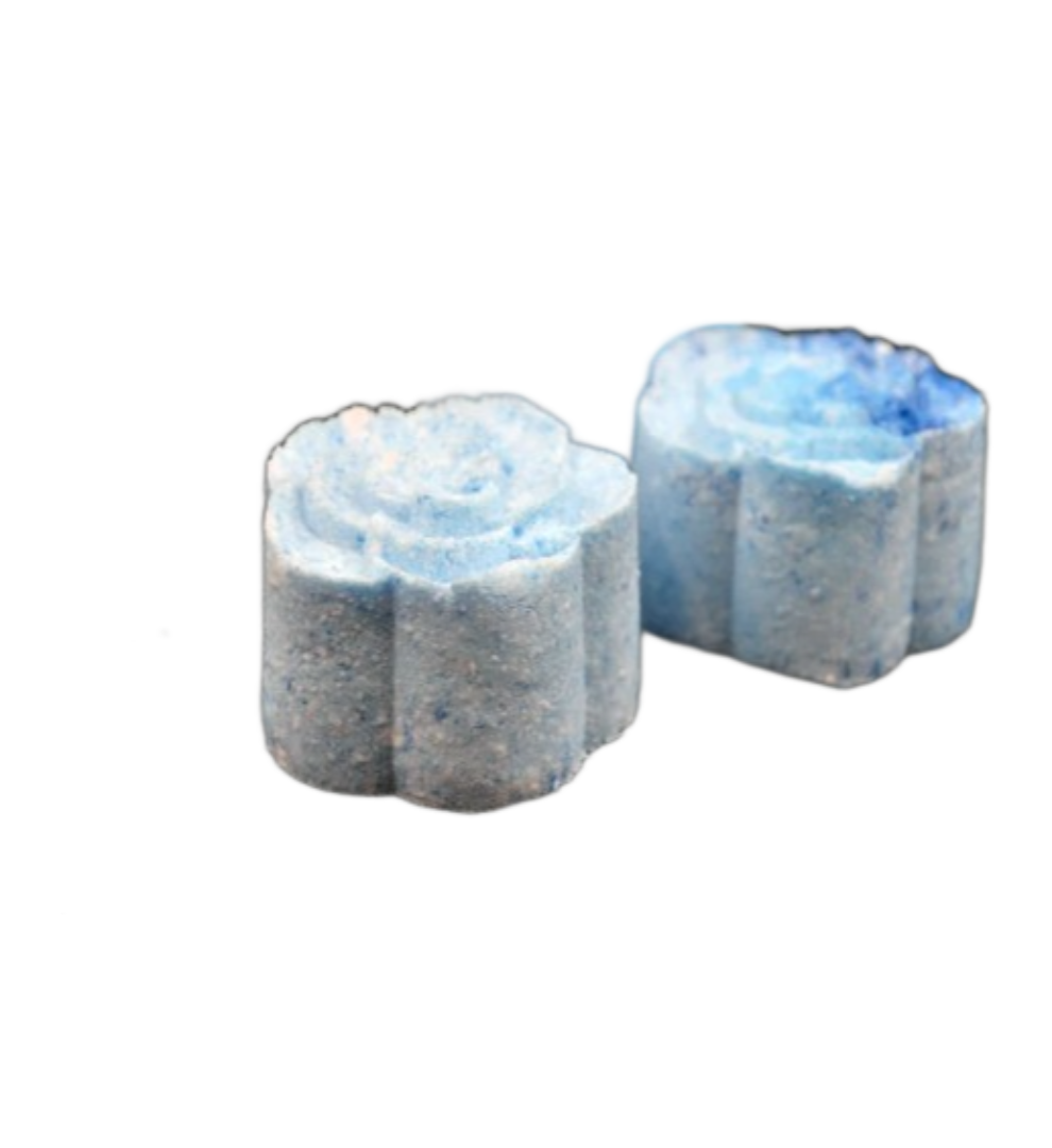 Relaxing Lavender Oil Essential Oil Bath Bomb in a Floral Shape