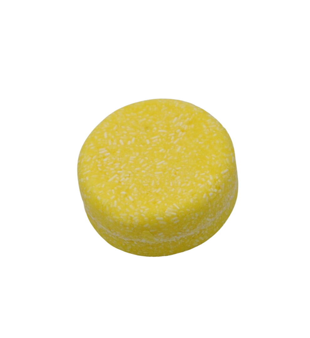 Handmade Cold Process Shampoo Bar with Lemongrass and Oat with Panthenol in a Travel Tin/Refillable Bar