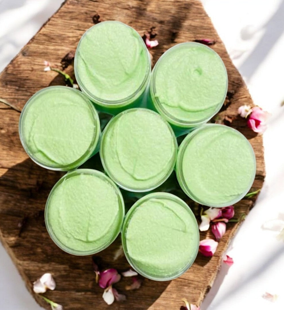 Luxury Body Scrub in Thai Lime and Mango with Apricot Kernel Oil