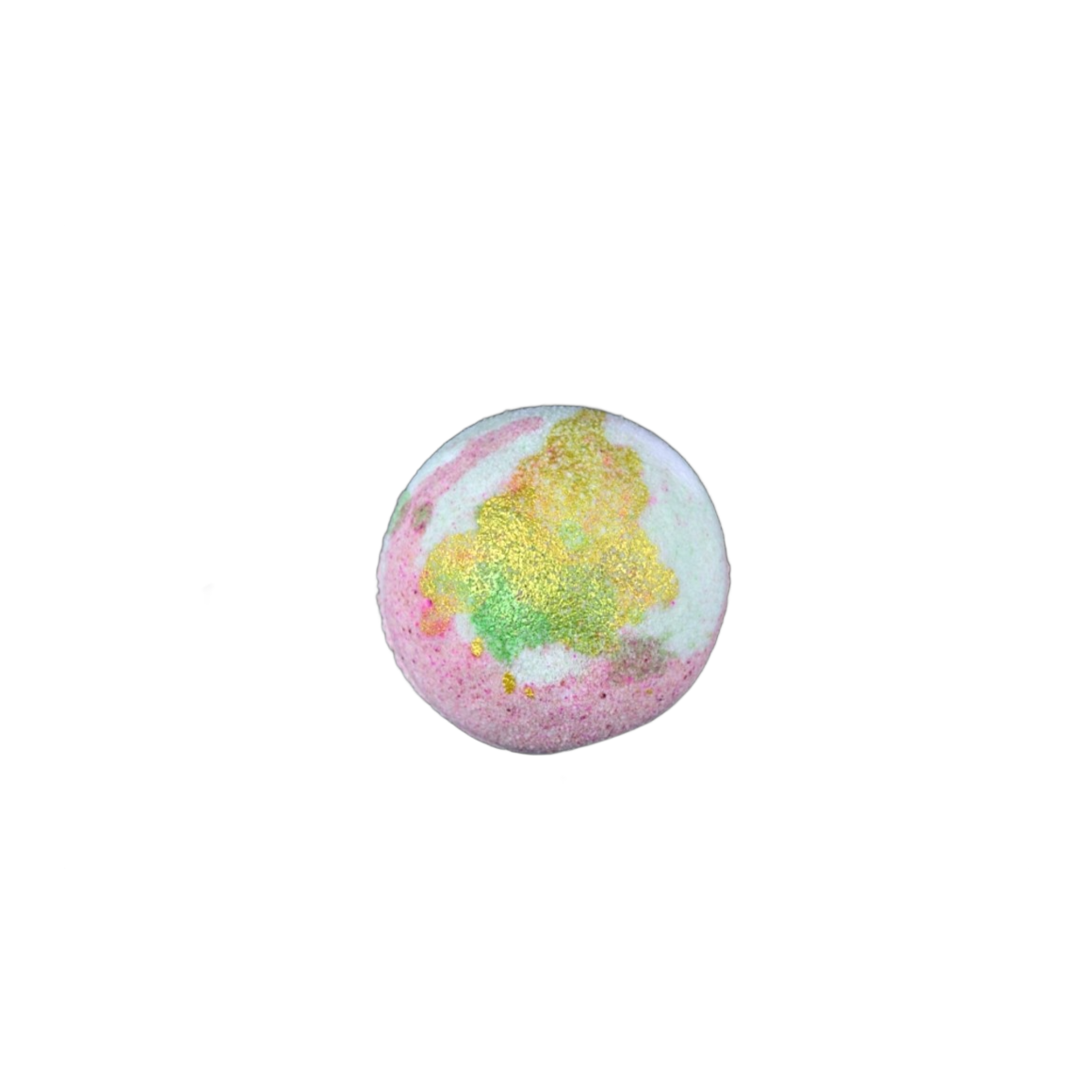 Thai Lime and Mango Jumbo Bath Bomb with Apricot Oil - Vegan - SLS Free - Cruelty Free - Plastic Free
