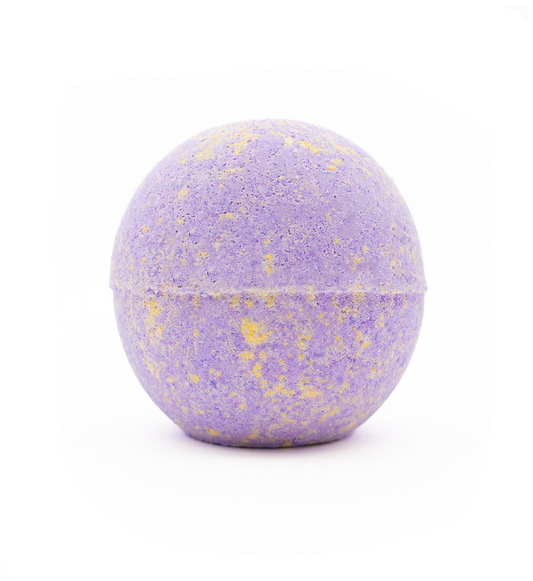 Out of This World Herbal Hemp Jumbo Bath Bomb with Natural Salts, Hemp and Olive Oil and Clays