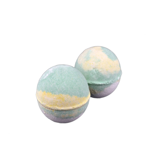 Gin Fizz Jumbo Bath Bomb with Shea Butter and Olive Oil for Moisturising Skin