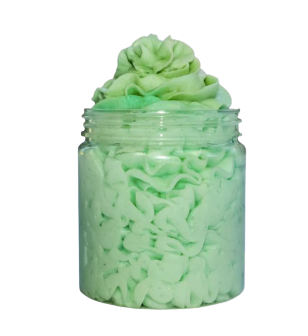Luxury Thai Lime and Mango Fruity Whipped Soap with Apricot Kernel Oil