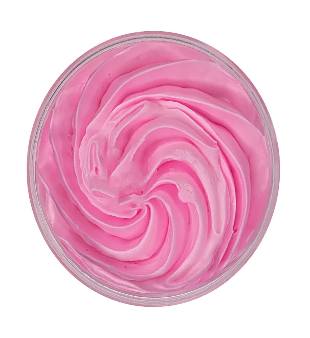 Luxury Strawberry Smoothy Whipped Soap with Shea Butter and Sweet Almond Oil