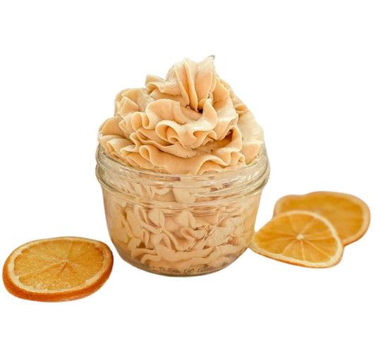 Sweet Orange Oil Whipped Luxury Body Butter with Cocoa, Shea Butter and Coconut Oil