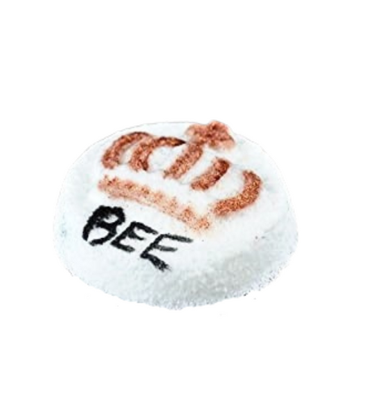 Queen Bee Bath Bomb Crown in Coconut Fragrance